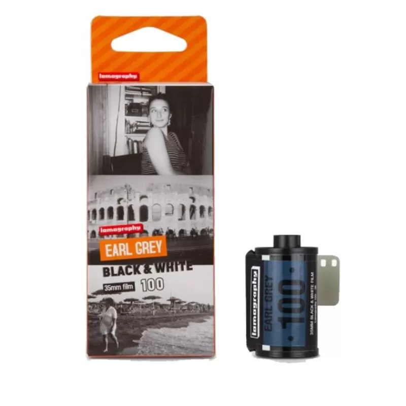 Lomography Négatifs Noir Et Blanc-Earl Grey film noir et blanc 100-3X36p