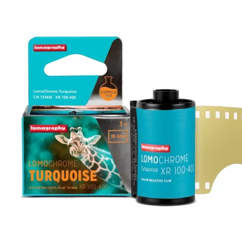 Lomography Négatifs Couleur-LomoChrome2021 Turquoise 35 mm ISO 100–400 36 poses
