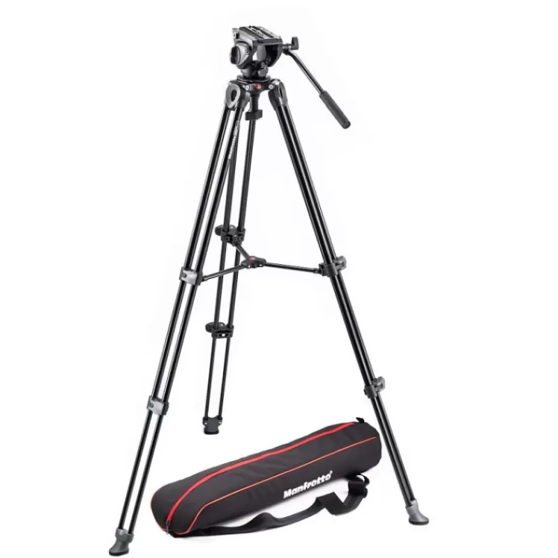 Manfrotto Trépieds Photo & Vidéo-MVK500AM KIT PIED VIDEO+ROT. BOL 60