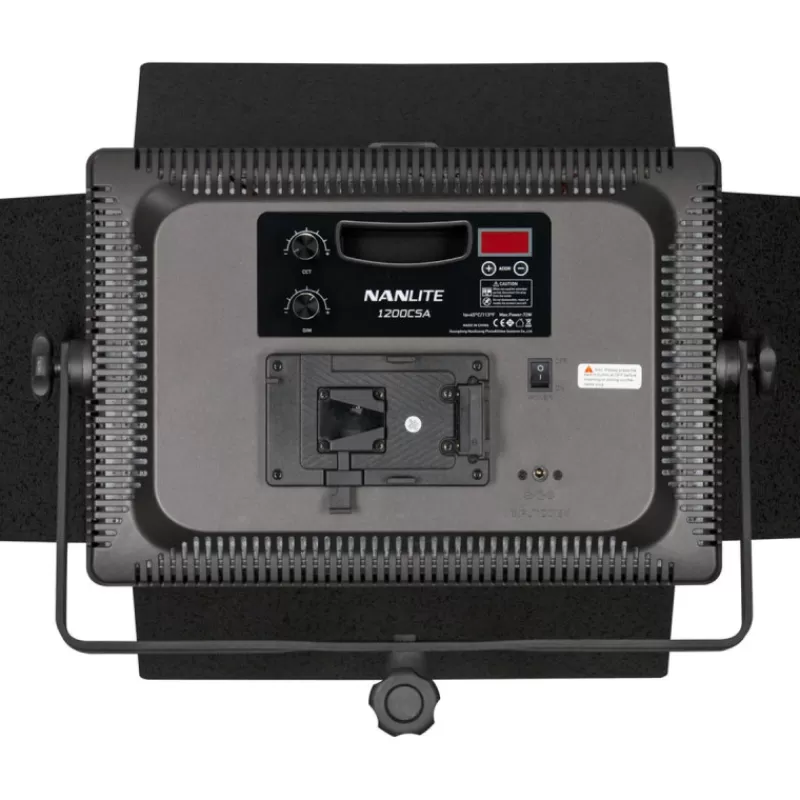 NANLITE Eclairages`1Lumières Continue-1200CSA DOUBLE KIT AVEC PIEDS ET SAC