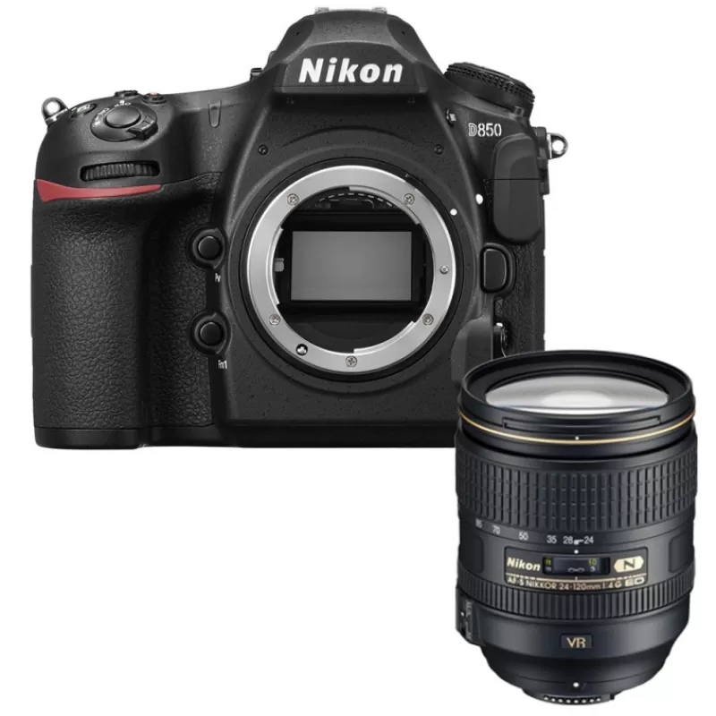 Nikon Appareils Photo Numériques Reflex-D850 + AF-S 24-120MM F/4 G ED VR - Panajou