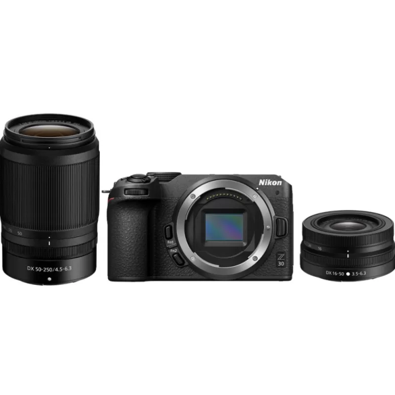 Nikon Appareils Photo Hybrides-Z30 + 16-50 DX + 50-250 DX