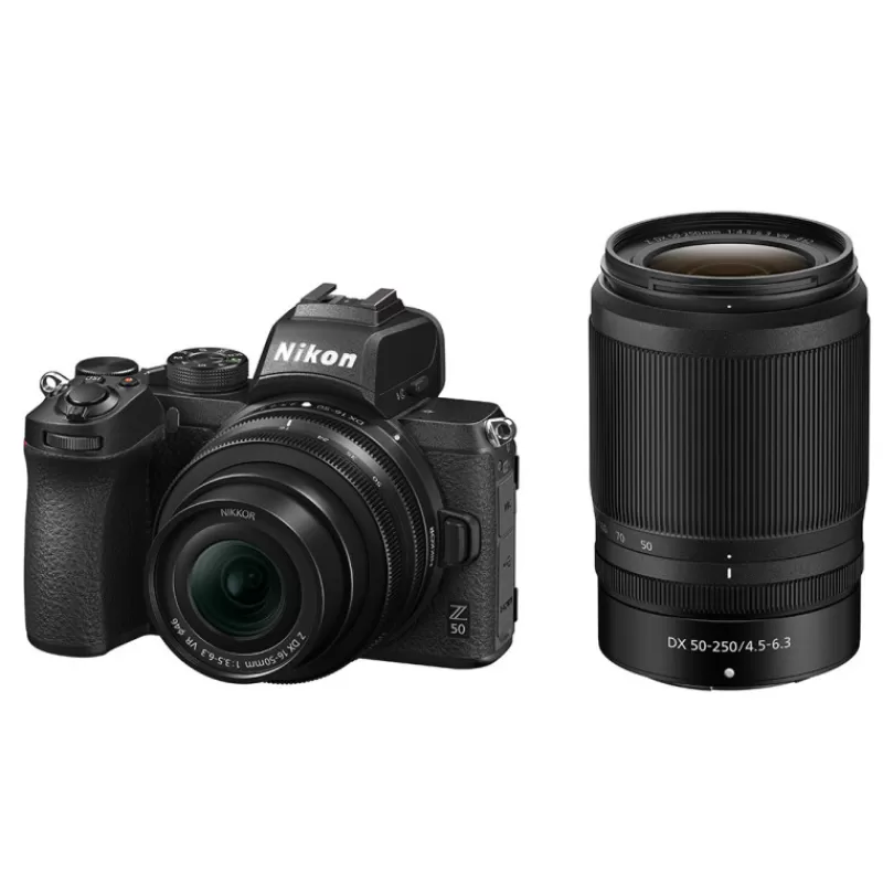 Nikon Appareils Photo Hybrides-Z50 + 16-50 mm f/3,5-6,3 DX + 50-250 mm f/4,5-6,3 DX - Panajou