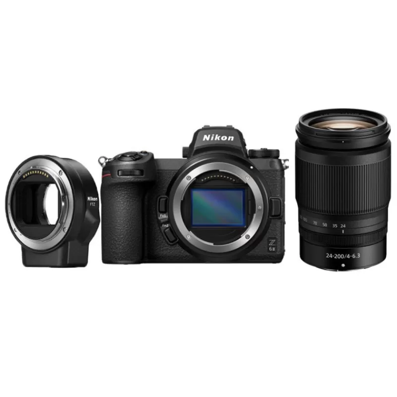 Nikon Appareils Photo Hybrides-Z 6II + 24-200 MM + FTZ