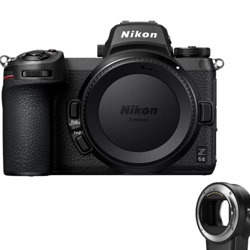 Nikon Appareils Photo Hybrides-Z 6II + Bague FTZ