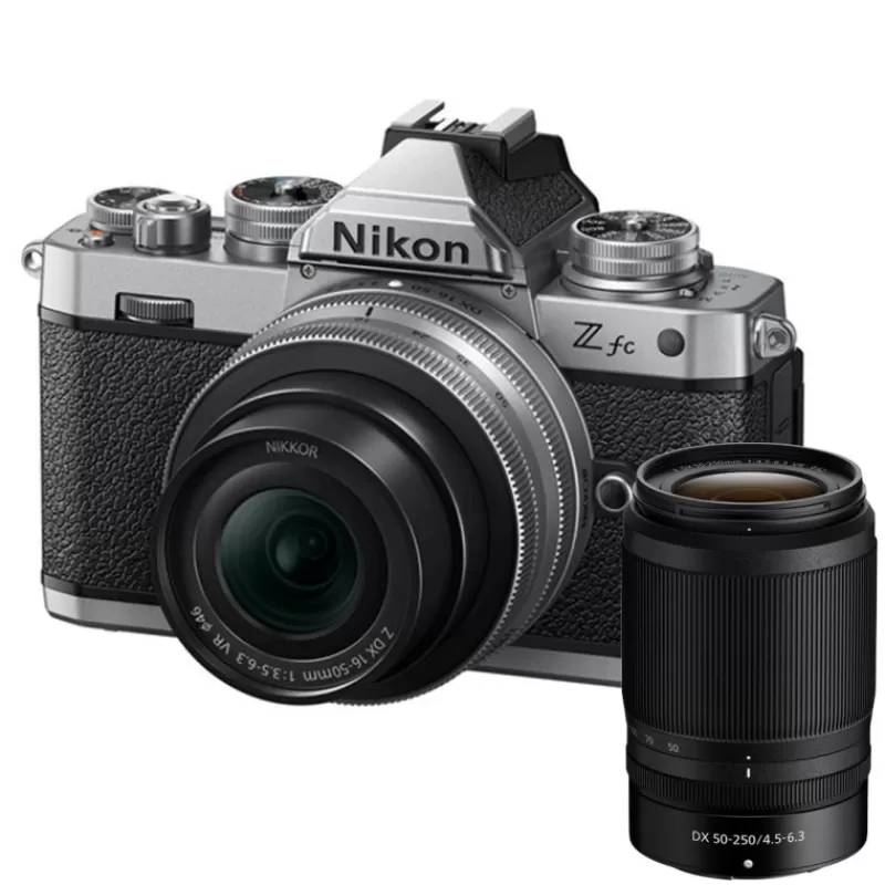 Nikon Appareils Photo Hybrides-Zfc + Z 16-50 DX SL + Z 50-250 DX