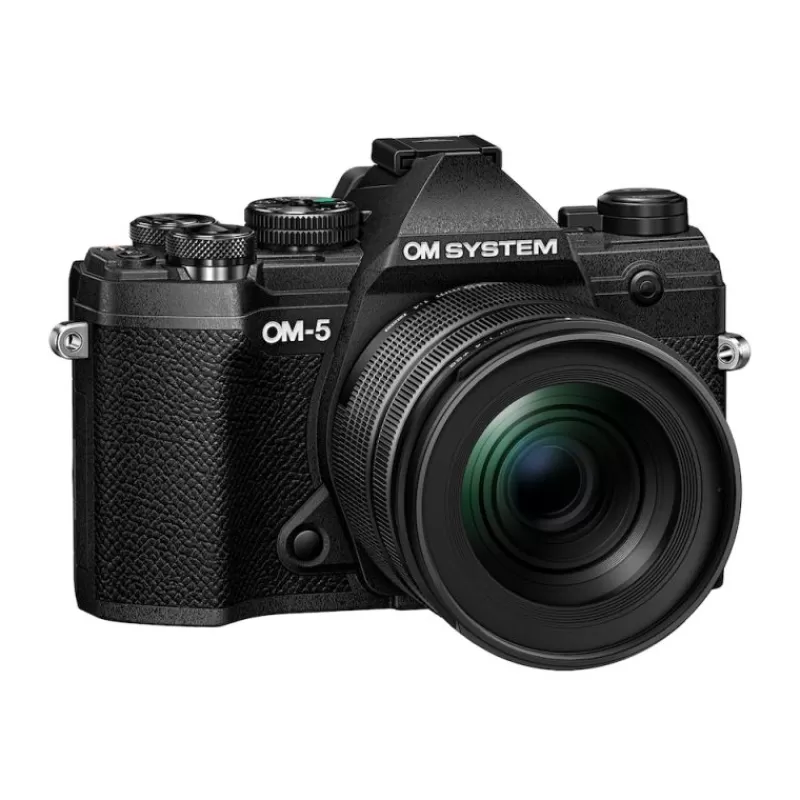 OM SYSTEM Appareils Photo Hybrides-OM-5+12-45 F4 PRO KIT NOIR