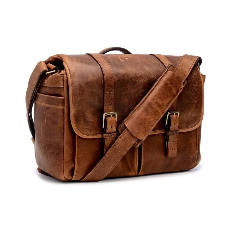 Ona Bags Sacs Photo D'Épaule-ONA BAG The Brixton (Antique Cognac Leather) - Panajou