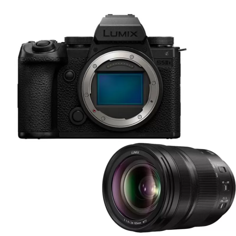 Panasonic Appareils Photo Hybrides-LUMIX DC-S5II X+24-105/4