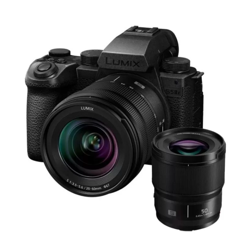 Panasonic Appareils Photo Hybrides-LUMIX DC-S5II X+20-60 3,5/5,6 +50/1,8