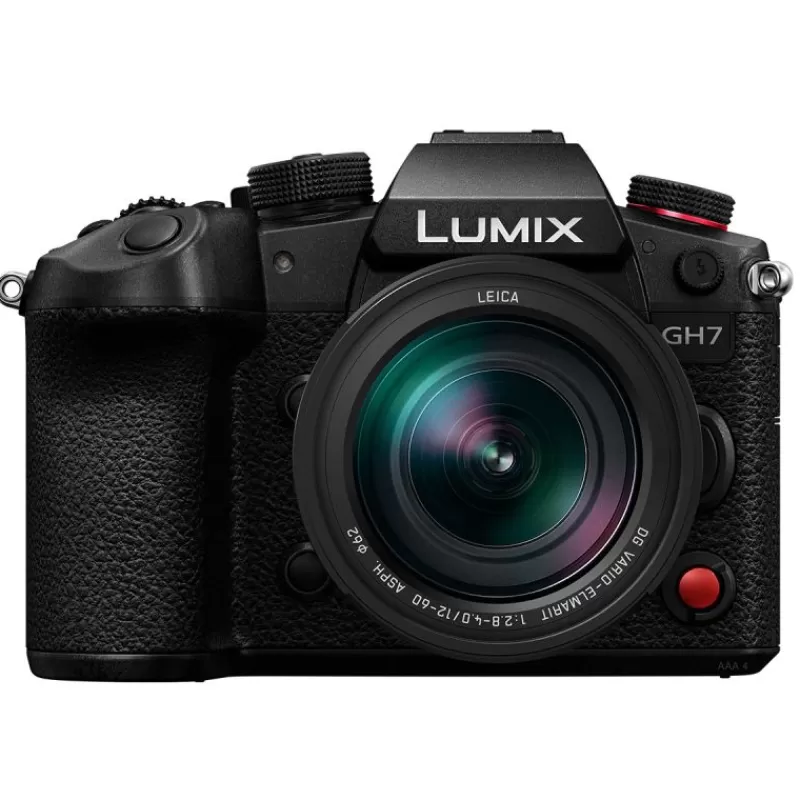Panasonic Appareils Photo Hybrides-LUMIX GH7 + G 12-60mm F2.8-4 - Caméra Vidéo 4K Pro avec Capteur CMOS 25,2 MP