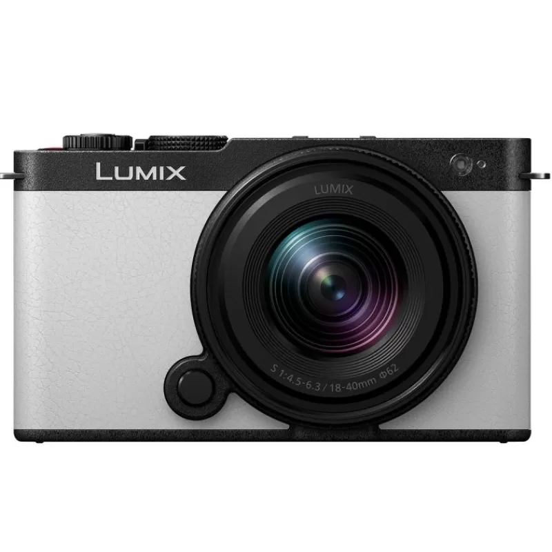 Panasonic Appareils Photo Hybrides-LUMIX S9 BLANC+18-40/4,5-6,3