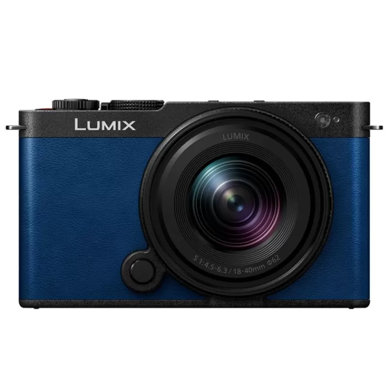 Panasonic Appareils Photo Hybrides-LUMIX S9 BLEU+18-40/4,5-6,3