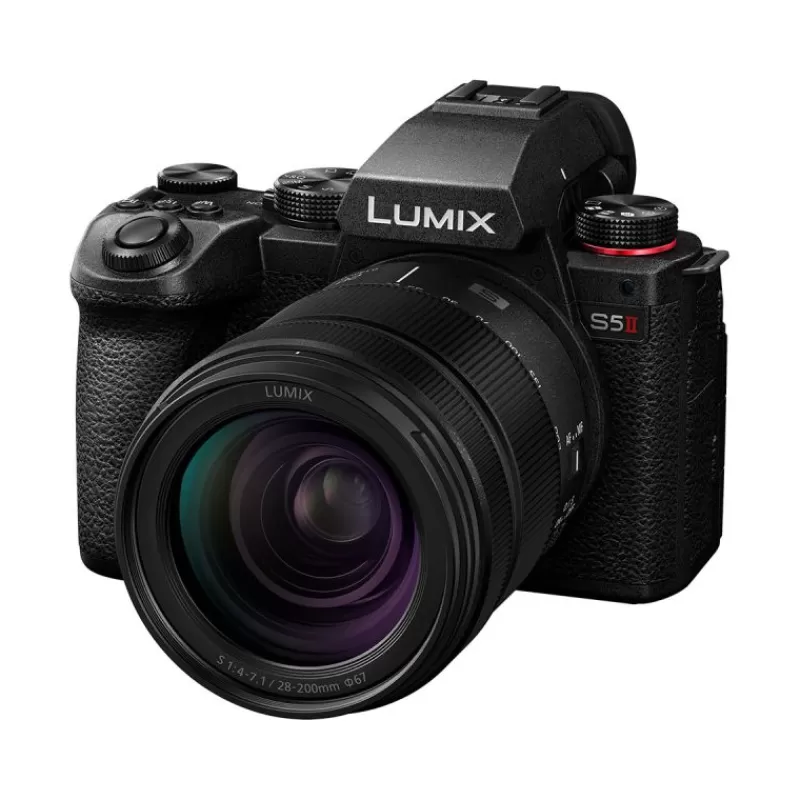Panasonic Appareils Photo Hybrides-Lumix S5 II + 28-200 - Hybride Plein Format 24,2MP | Vidéo 6K et Autofocus