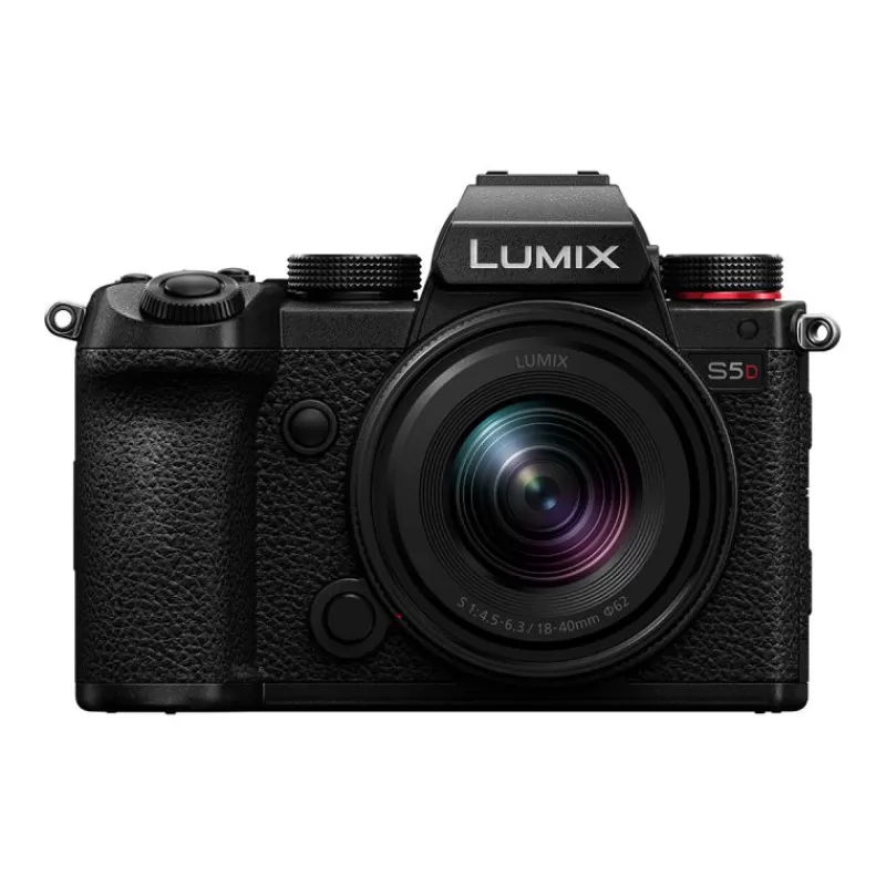 Panasonic Appareils Photo Hybrides-LUMIX S5D + 18-40mm - Hybride plein format compact, vidéo 4K et stabilisation