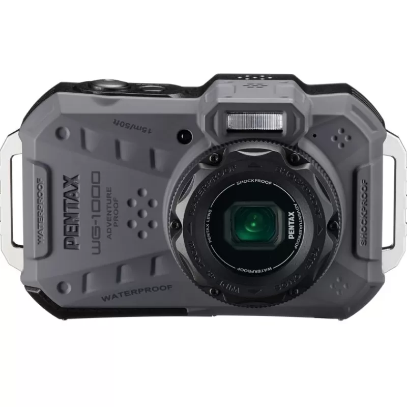 Pentax Appareils Photo Numériques Compacts & Bridges-WG-1000 gris : Appareil Photo Tout-Terrain Étanche et Résistant