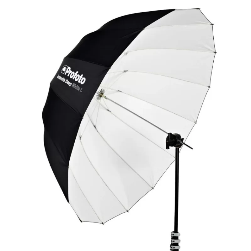 Profoto Eclairages`1Accessoires Eclairage-PARAPLUIE DEEP WHITE L 130CM - Panajou
