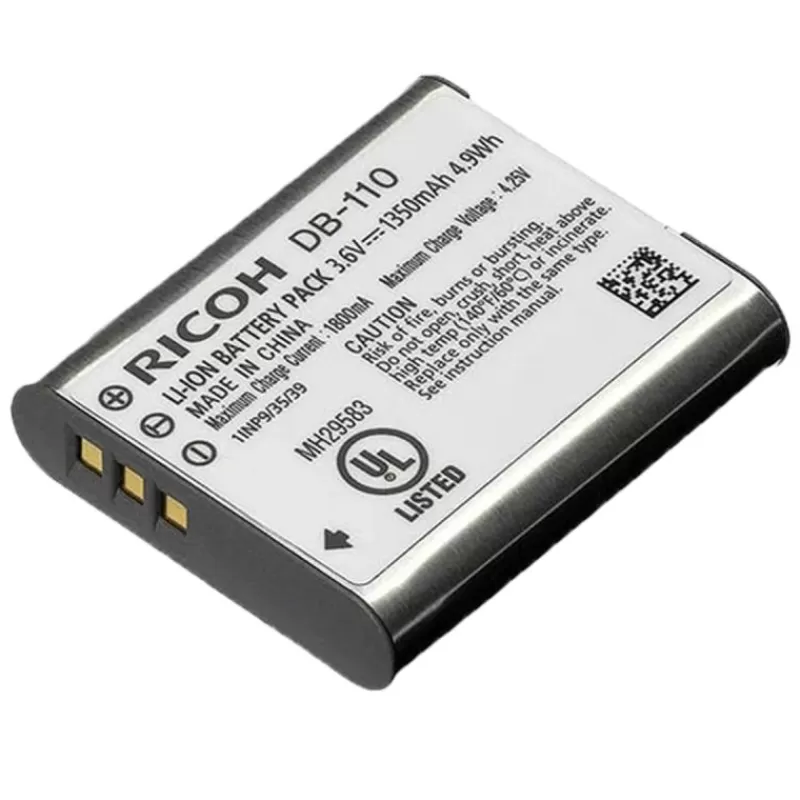 Ricoh Alimentations & Grips | Alimentations & Grips-BATTERIE RECHARGEABLE DB-110 GR III & GR IIIx