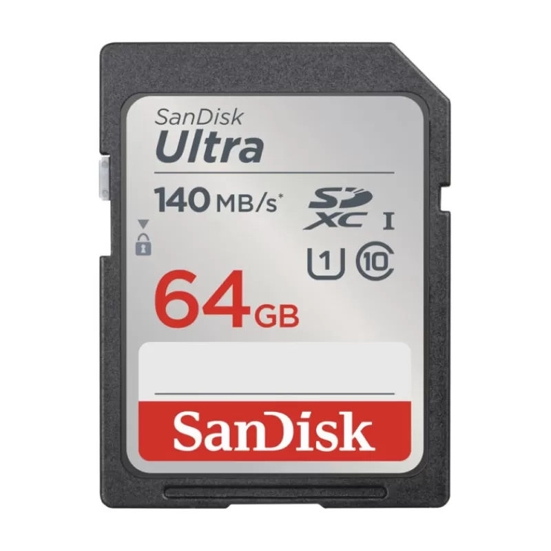 Sandisk Stockages & Lecteurs | Stockages & Lecteurs-SD ULTRA 64GB 140 MO/S CL10
