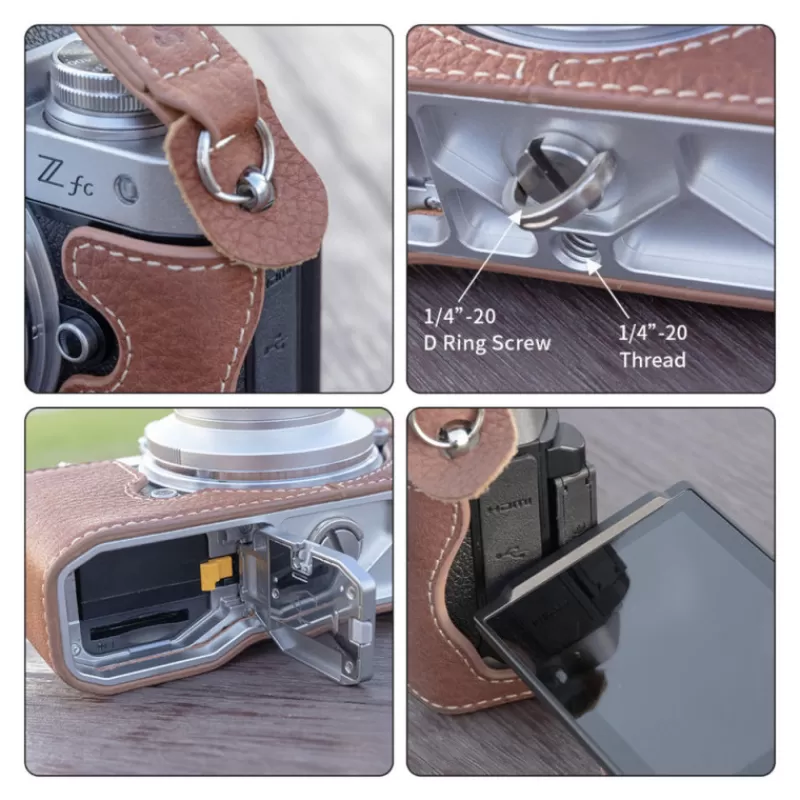 Smallrig Etuis Compact-3481 Demi etui cuir nikon zfc
