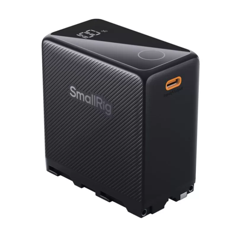 Smallrig Alimentations & Grips | Alimentations & Grips-4469 NP-F970 USB-Cnoire - Batterie Rechargeable 10500mAh pour Caméras