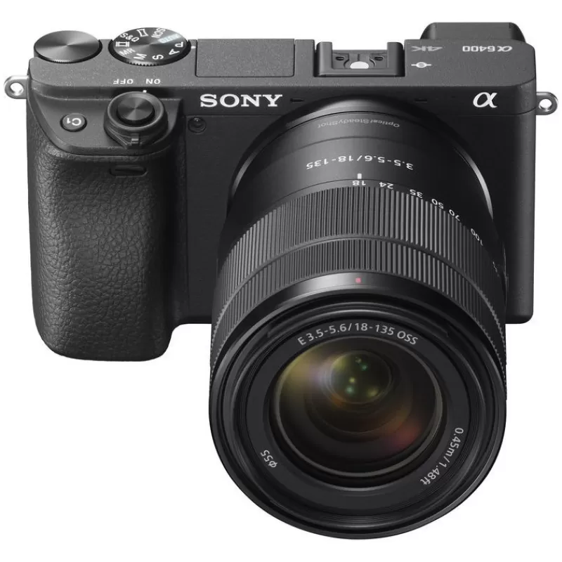 Sony Appareils Photo Hybrides-ALPHA 6400 + 18-135 mm f/3,5-5,6 (NOIR) - Panajou