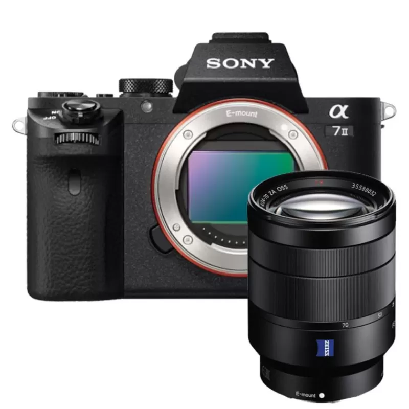 Sony Appareils Photo Hybrides-ALPHA 7 II +FE 24-70/4 OSS ZEISS