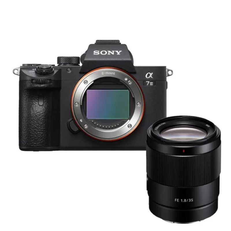 Sony Appareils Photo Hybrides-ALPHA 7 III + FE35 mm F/1,8