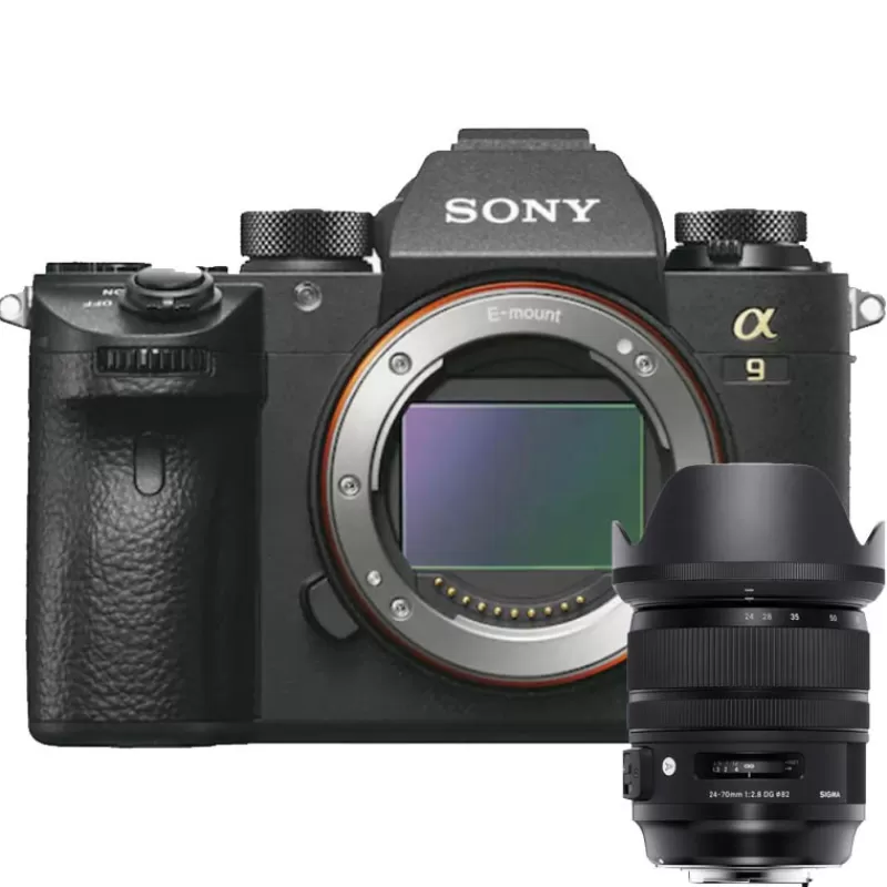 Sony Appareils Photo Hybrides-ALPHA 9 II+SIGMA 24-70 f2,8 DG DN ART