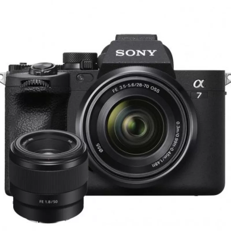 Sony Appareils Photo Hybrides-ALPHA 7 IV + FE 28-70 mm + 50 1,8