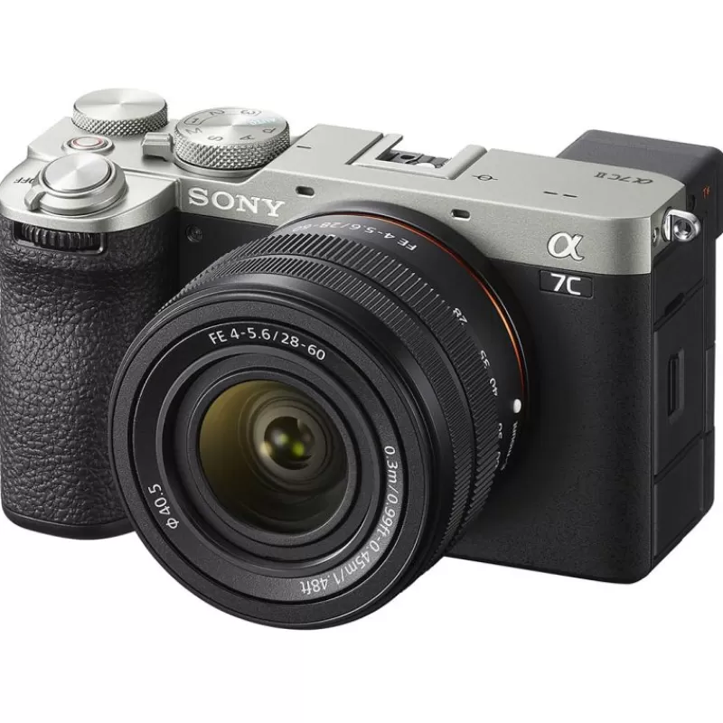 Sony Appareils Photo Hybrides-ALPHA 7C IISILVER + FE 28-60