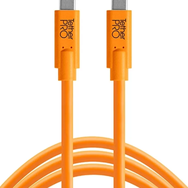 Tether Tools Accessoires | Accessoires-USB-C TO USB-C 4,6M ORANGE