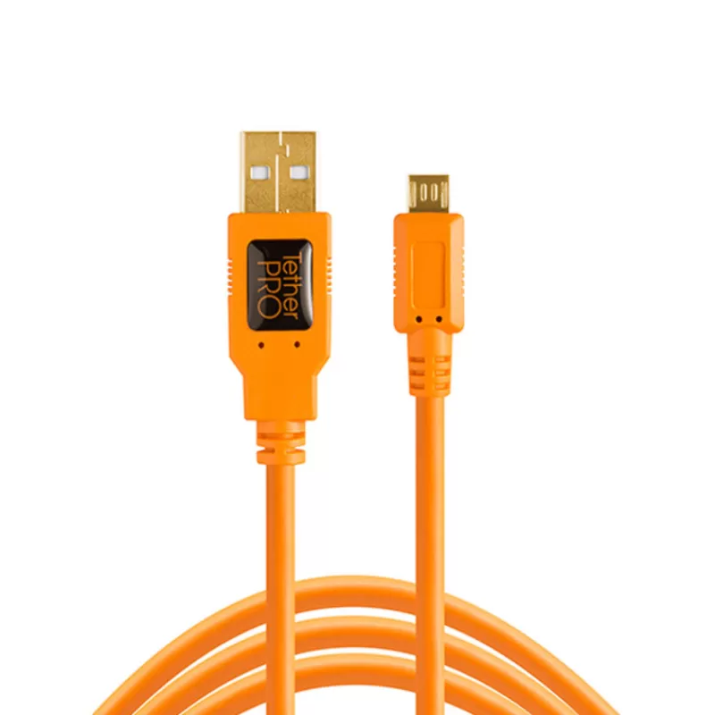 Tether Tools Accessoires | Accessoires-USB 2.0 vers Micro-B 5 broches 4.6M