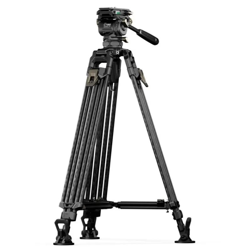 TILTA Trépieds Photo & Vidéo-CT08A Trépied Vidéo Carbone - Robustesse et Légèreté