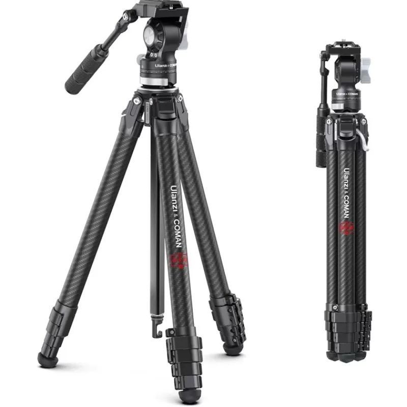 Ulanzi Trépieds Photo & Vidéo | Accessoires-X Coman Zero V Carbon Video Tripod